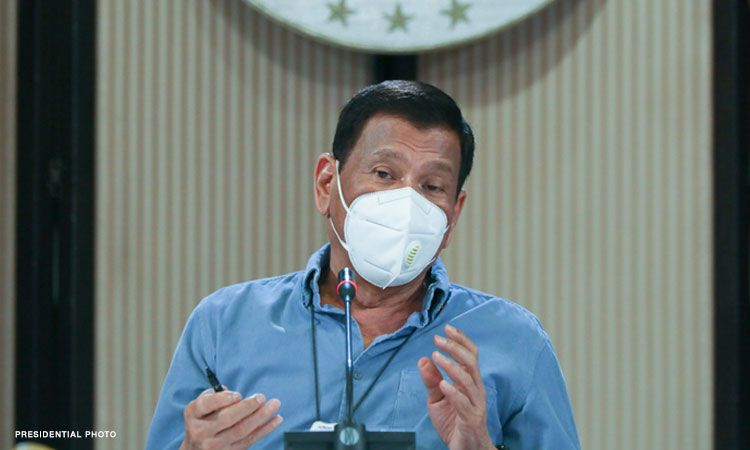 Duterte firm in decision to take 1st shot of vaccine