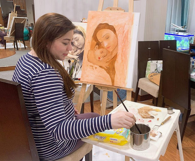 Hemilyn Escudero-Tamayo opens up about her love of painting