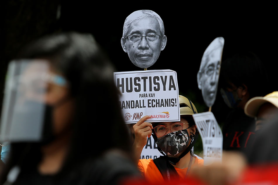 Palace hands off on Echanis case