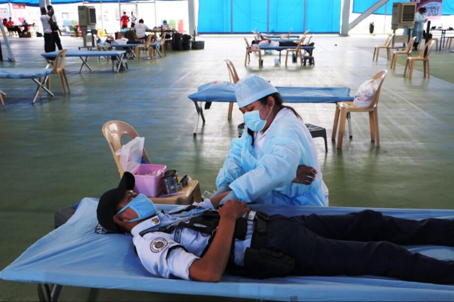 Freeport stakeholders join Red Cross blood drive