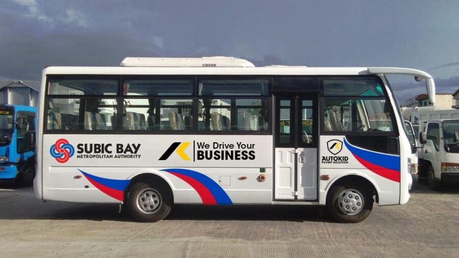 SBMA approves cashless public buses for Subic Freeport
